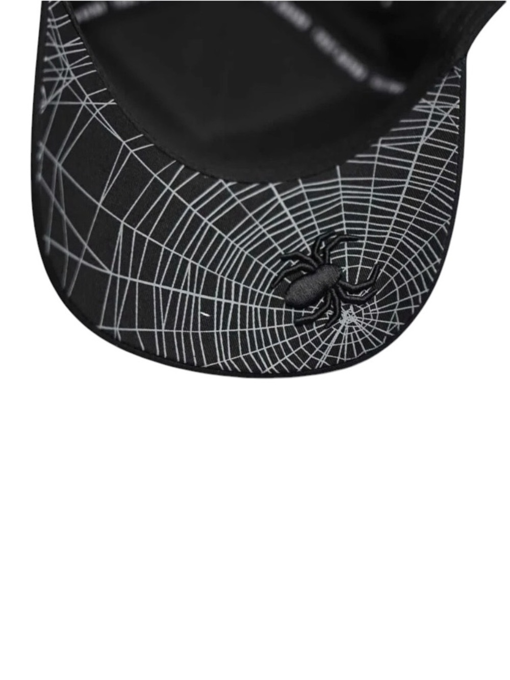 True Brvnd Spider Dallas Hat Halloween Black Spider Web Streetwear OS - Picture 6 of 7